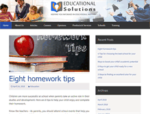 Tablet Screenshot of educationalsolutions.org